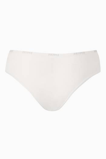 hover state of Logo Hipster Briefs in Stretch-cotton