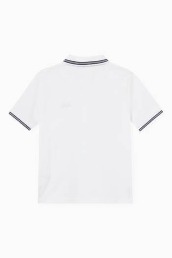 hover state of Polo Shirt in Cotton Piqué