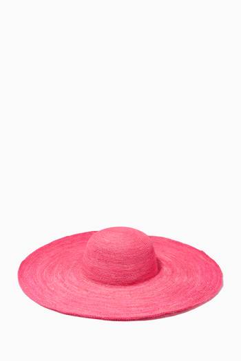 hover state of Praia Hat in Toquilla Straw