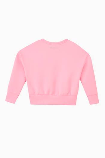 hover state of Choupette Print Sweatshirt in Viscose Blend