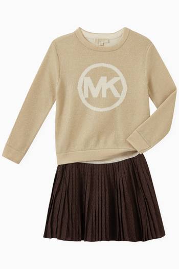 hover state of MK Logo Sweatshirt in Jersey