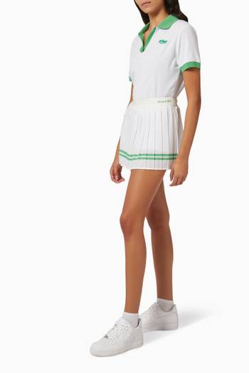 hover state of Pleated Tennis Mini Skirt