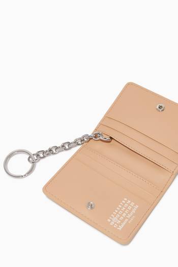 hover state of Icons Bi-fold Cardholder in Leather