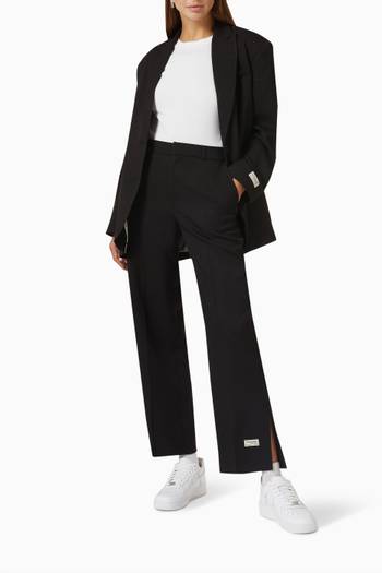 hover state of Re-form Split Hem Trousers