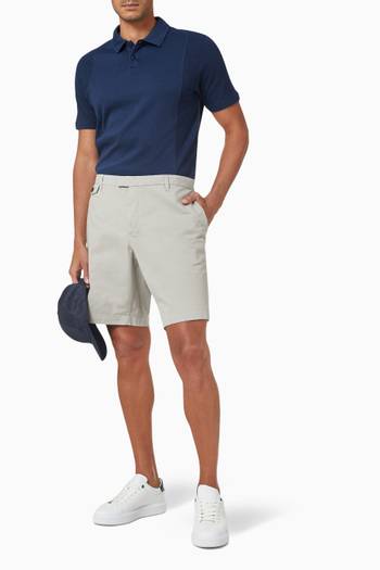hover state of Ashford Chino Shorts in Cotton & Lyocell