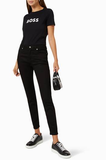 hover state of Slim-fit Crop Jeans in Stretch-denim