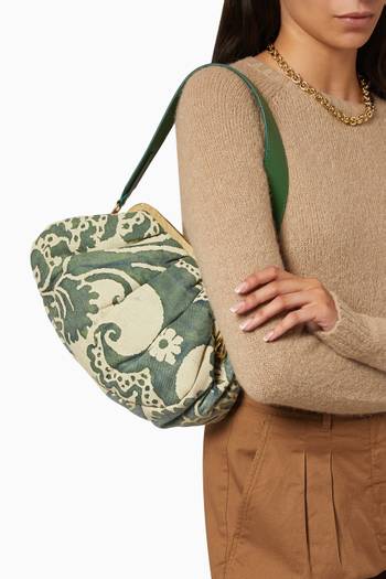 hover state of Venezia Pasticcino Bag in Fortuny Fabric