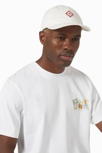 hover state of Tennis Club Icon Cap in Cotton Twill