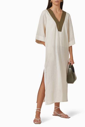 hover state of Bria Kaftan in Linen
