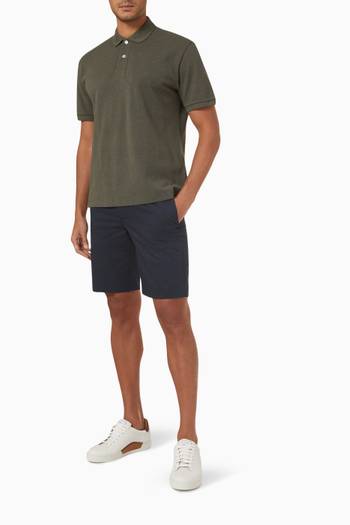 hover state of Stretch Bermuda Shorts in Cotton
