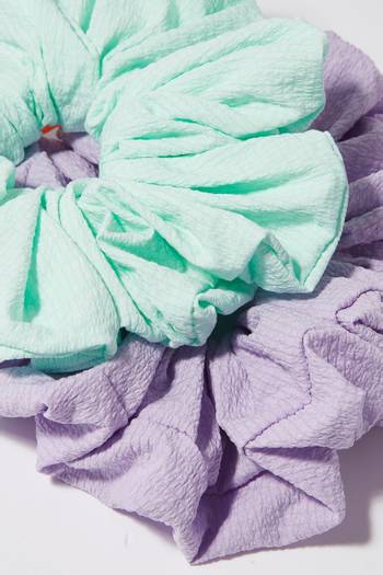 hover state of Mega Scrunchie Set in Cotton