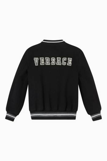 hover state of Varsity Jacket in Wool Blend