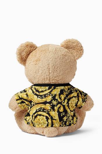 hover state of Barocco Logo Teddy Bear in Plush