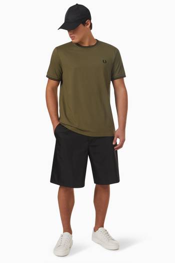 hover state of Twin Tipped T-shirt in Cotton Jersey