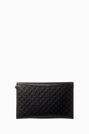 hover state of JV Envelope Pouch in Monogram Leather