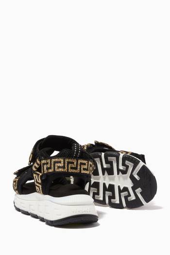 hover state of Greca Sandals in Padded Mesh