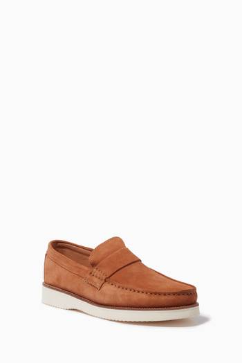hover state of Isaacc Extralight Loafers in Suede