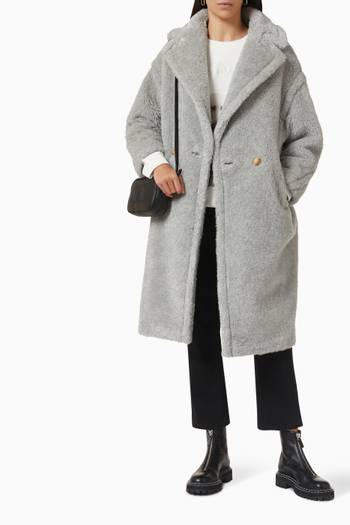hover state of Arco Teddy Bear Icon Coat in Alpaca-wool