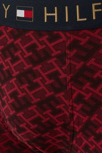 hover state of TH Monogram Trunks in Cotton Jersey