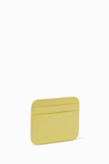 hover state of Cash Card Holder in Grained Calfskin