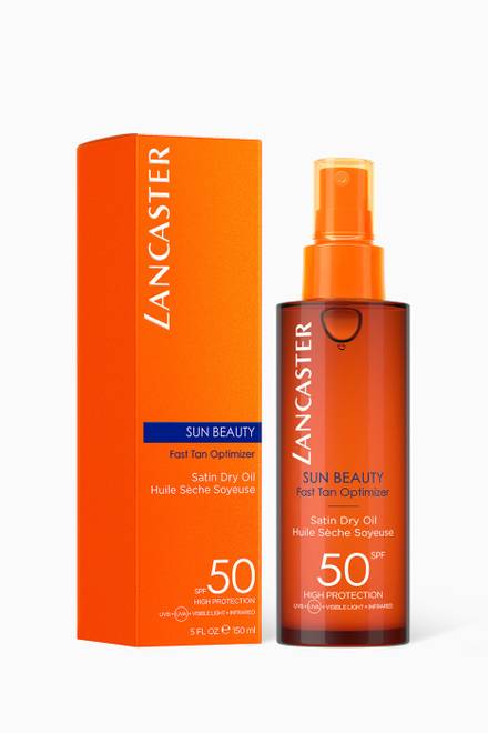 hover state of Sun Beauty Satin Dry Oil SPF50, 150ml  