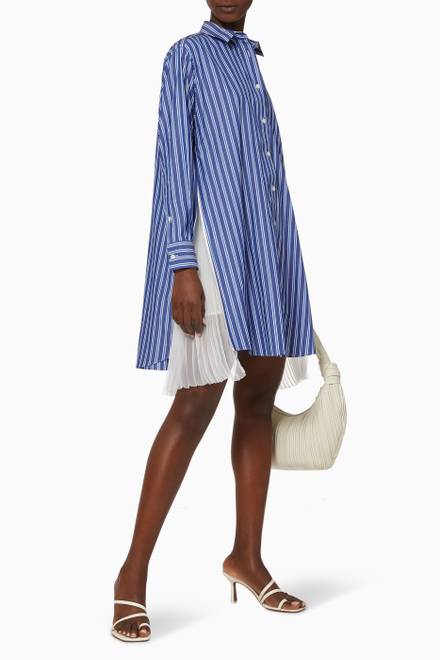 hover state of Cotton Poplin Shirt Dress