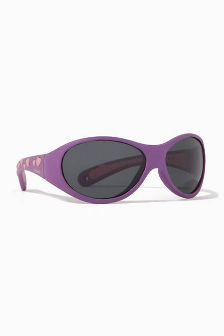 hover state of P0401 Oval Sunglasses in Plastic  