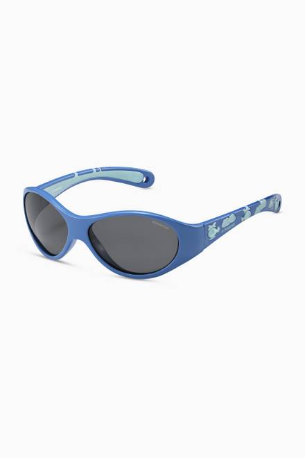 hover state of P0401 Oval Sunglasses in Plastic 