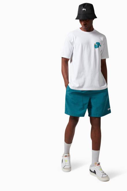 hover state of Stock Water Shorts in Nylon       