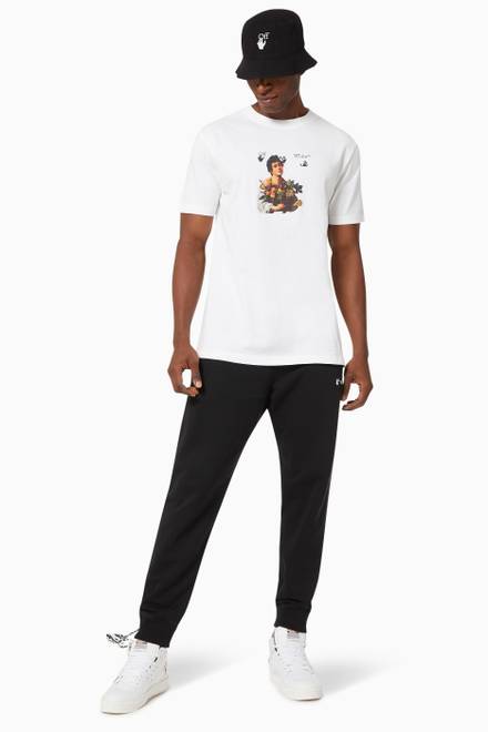 hover state of Caravaggio Boy Slim T-shirt in Cotton