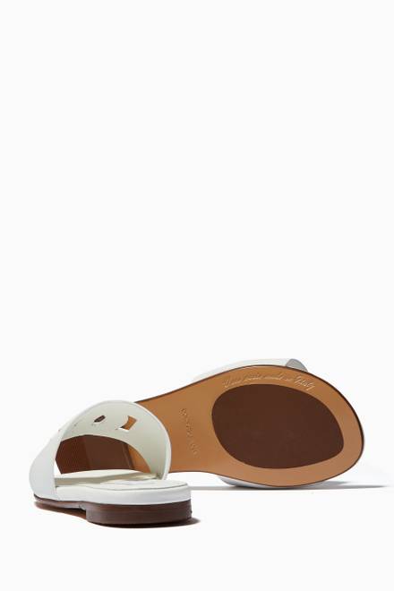 hover state of DG Millennials Logo Slides in Leather    
