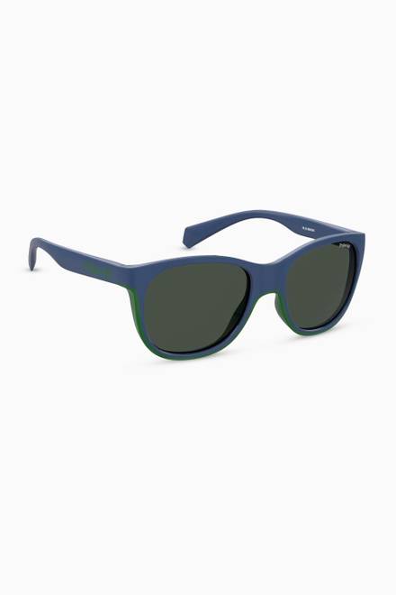 hover state of 8043/S Square Sunglasses in Polycarbonate        