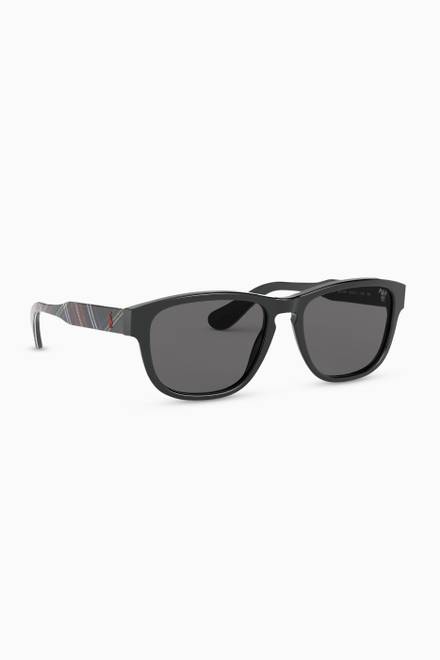 hover state of D Frame Sunglasses in Acetate   