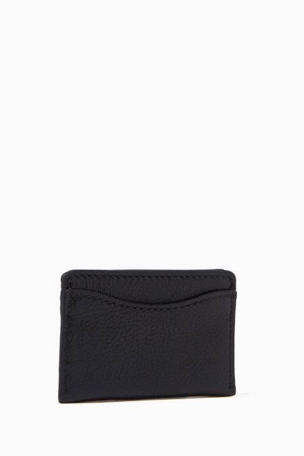 hover state of Hana Card Holder in Goatskin Leather    
