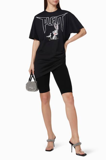 hover state of Looney Tunes Oversized T-shirt in Cotton Jersey  