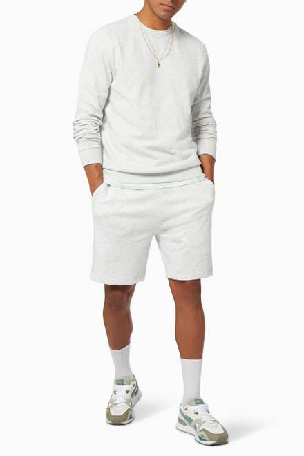 hover state of Los Angeles Slim Fit Sweat Shorts in Lightweight Cotton      