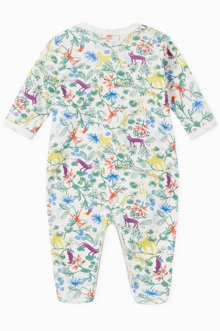 hover state of Jungle Sleepsuit in Cotton    