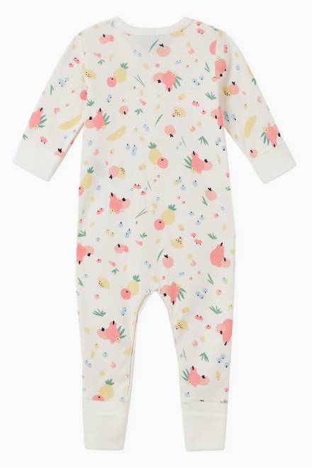 hover state of Footless Sleepsuit in Organic Cotton 