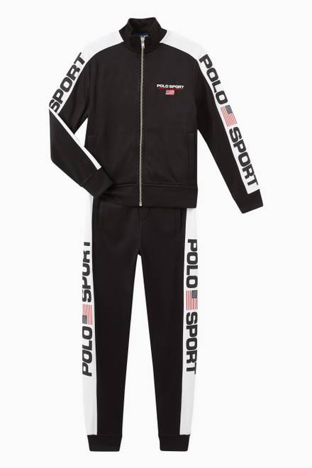 hover state of Polo Sport Track Pants in Fleece Jersey   