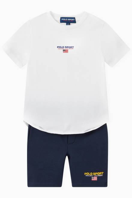 hover state of Polo Sport Shorts in Fleece Jersey  