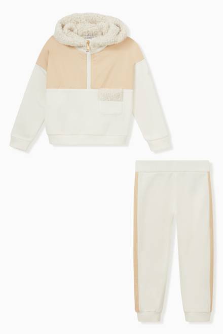 hover state of Colour-block Tracksuit, Set of 2 in Cotton  
