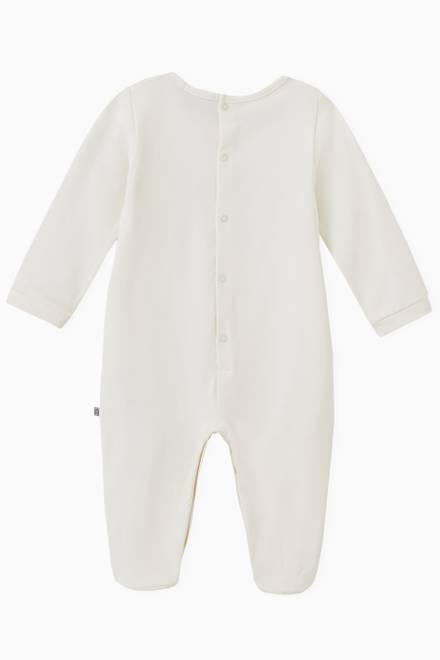 hover state of Logo Babygrow in Pima Cotton Jersey  
