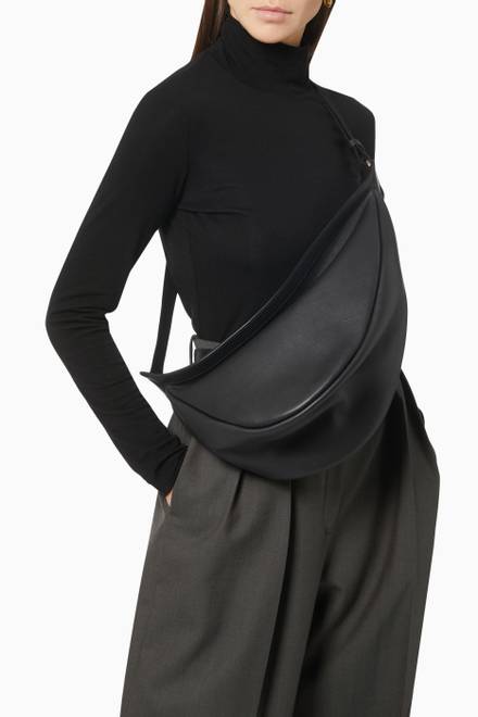 hover state of Slouchy Banana Large Bag in Leather 