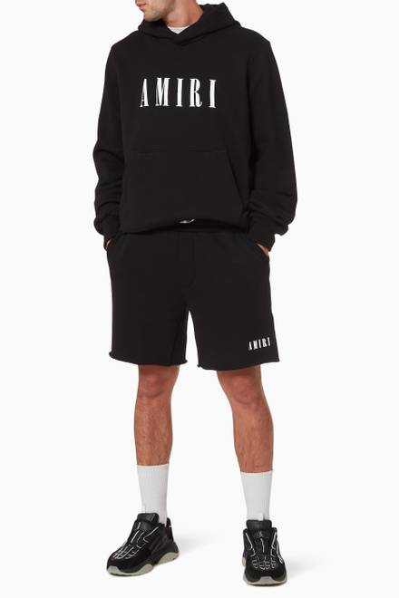hover state of Core Logo Slim Fit Sweatshorts in Cotton Terry   
