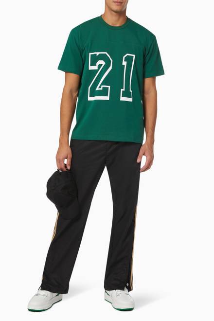 hover state of Football Jersey T-shirt in Cotton   
