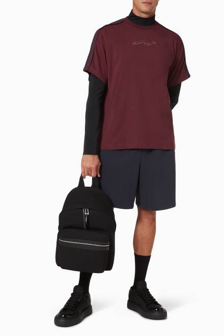 hover state of Hamii Oversized T-shirt in Cotton Jersey 