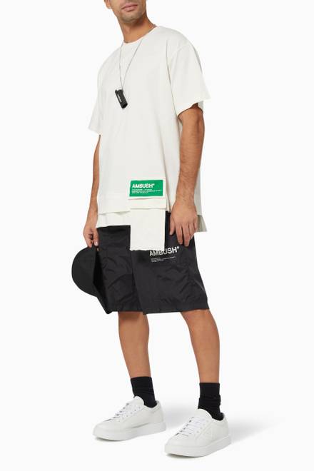 hover state of Waist Pocket T-shirt in Cotton Jersey