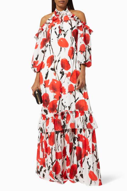 hover state of Maxi Dress in Chiffon