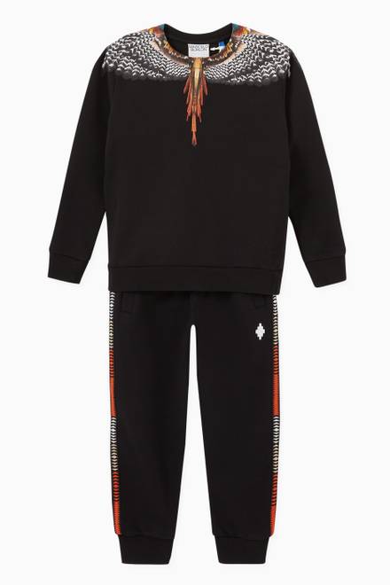 hover state of Cross Tape Sweatpants in Cotton Jersey     