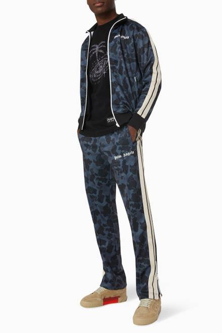 hover state of Camo Track Jacket in Technical Fabric            